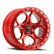 WELD Ledge Beadlock 17x9 -12 5x127mm 71.5mm Candy Red