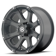 ATX Ledge 16x8 +0 6x139.7mm 108mm Textured Cast Iron Black