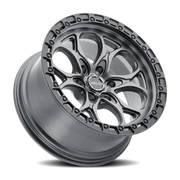 WELD Ledge 6 20x9 +20 6x135mm 87.1mm Satin Gunmetal Black Ring