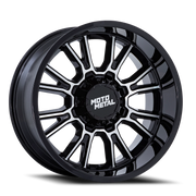 Moto Metal Legacy 17x9 +1 8x165.1mm 125.1mm Gloss Black Machined