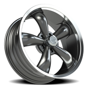 Vision 142 20x8.5 -6 5x127mm 83mm Gunmetal Machined Lip