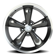 Vision 142 20x8.5 -6 5x127mm 83mm Gunmetal Machined Lip