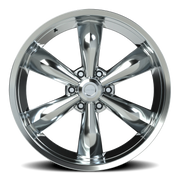 Vision 142 22x9.5 +30 6x135mm 87.1mm Chrome