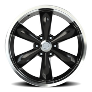 Vision 142 20x9 +35 6x135mm 87.1mm Gloss Black Machined Lip