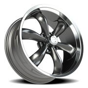 Vision 142 20x9 +20 6x139.7mm 106.2mm Gunmetal Machined Lip