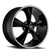 Foose Legend 18x8.5 +34 5x120mm 72.6mm Gloss Black