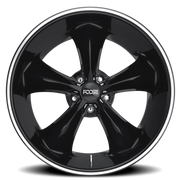 Foose Legend 18x8.5 +34 5x120mm 72.6mm Gloss Black