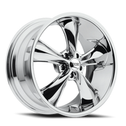 Foose Legend 20x10 +1 5x120mm 72.6mm Chrome