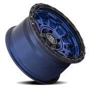 Black Rhino Legion 17x9 +0 6x139.7mm 106.1mm Cobalt Blue Black Lip