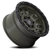 Black Rhino Legion 20x10 -18 8x180mm 124.2mm Olive Drab Green Black Lip