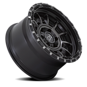 Black Rhino Legion 20x10 -18 5x127mm 71.5mm Matte Black Gray Tint