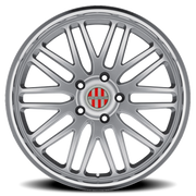 Victor Equipment Lemans 18x11 +52 5x130mm 71.6mm Hyper Silver Mirror Cut Lip