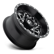 Fuel Lethal UTV 15x7 +13 4x136mm 110.2mm Matte Black Milled