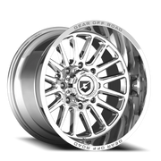 Gear Off Road Leverage 20x10 -19 8x165.1mm 125.2mm Chrome