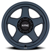 KMC Lobo 17x8.5 +18 5x127mm 71.5mm Metallic Blue