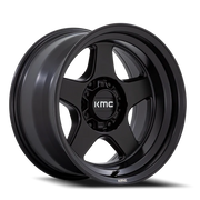 KMC Lobo 17x8.5 +18 6x139.7mm 106.1mm Matte Black