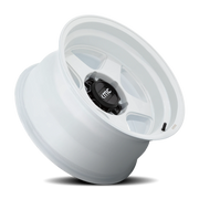 KMC Lobo 17x8.5 -10 5x127mm 71.5mm Gloss White