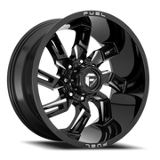 Fuel Lockdown 20x10 -18 5x127mm 71.5mm Gloss Black Milled