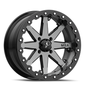 MSA Lok 15x7 +0 4x137mm 112mm Charcoal Tint