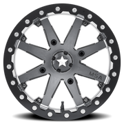 MSA Lok 14x7 +0 4x156mm 132mm Charcoal Tint