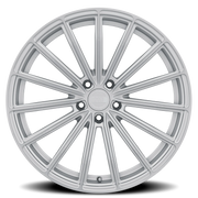 XO Luxury London 22x10.5 +20 5x115mm 71.5mm Silver Brushed Face