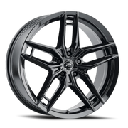 Platinum Lotus 20x8.5 +35 5x112mm 66.56mm Gloss Black Clear Coat