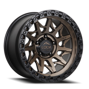 Lock Offroad Lunatic 20x10 -18 8x170mm 125.2mm Matte Bronze Matte Black Ring
