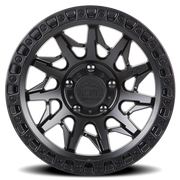 Lock Offroad Lunatic 20x10 -18 6x139.7mm 106.2mm Matte Black Matte Black Ring