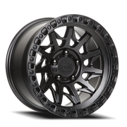 Lock Offroad Lunatic 20x10 -18 8x170mm 125.2mm Matte Black Matte Black Ring