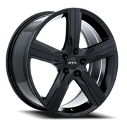 RTX OE Lund 19x8 +38 5x108mm 63.4mm Satin Black