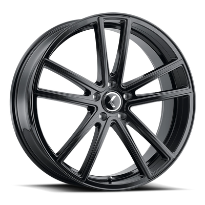 Kraze Lusso 22x9.5 +30 6x139.7mm 106mm Gloss Black