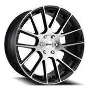 DUB Luxe 22x9.5 +30 6x139.7mm 78.1mm Gloss Black Brushed