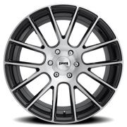 DUB Luxe 22x9.5 +30 6x139.7mm 78.1mm Gloss Black Brushed