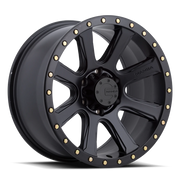 Mamba M16 17x9 +25 6x135mm 87.1mm Matte Black