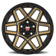 Mamba M23 18x9 -12 6x139.7mm 106.1mm Matte Black Bronze Face