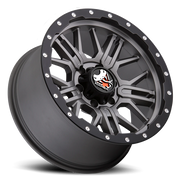 Mamba M25 20x9 +12 5x150mm 110.1mm Matte Grey Black Lip Edge