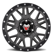 Mamba M25 18x9 -12 5x127mm 78.1mm Matte Grey Black Lip Edge