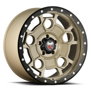 Mamba M26 20x9 +12 6x139.7mm 106.1mm Mojave Sand Black Lip Edge