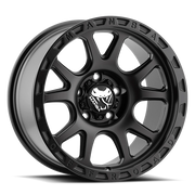 Mamba M27 17x9 +12 6x139.7mm 106.1mm Matte Black