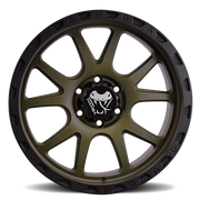 Mamba M27 20x9 +0 6x139.7mm 106.1mm Matte Bronze Black Lip