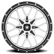 MSA Portal 20x7 +0 4x137mm 112mm Gloss Black Machined