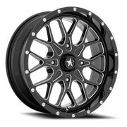 MSA Portal 22x7 +0 4x137mm 112mm Gloss Black Milled