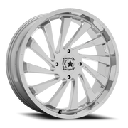 MSA Blade 20x7 +0 4x110mm 86mm Chrome