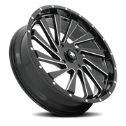 MSA Blade 18x7 +0 4x110mm 86mm Gloss Black Milled