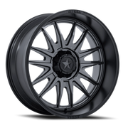 MSA M55 Commander UTV 24x7 +0 5x114.3mm 72.56mm Matte Gunmetal Matte Black Lip