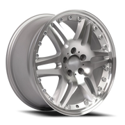 OE Wheels MB09 18x8.5 +35 5x112mm 66.56mm Machined Silver