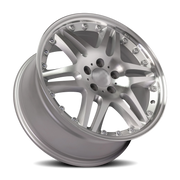 OE Wheels MB09 18x8.5 +35 5x112mm 66.56mm Machined Silver