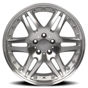 OE Wheels MB09 18x8.5 +35 5x112mm 66.56mm Machined Silver