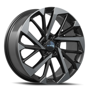 RTX OE MM-01 18x7.5 +35 5x114.3mm 66.1mm Gloss Black Machined