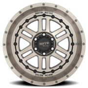 Moto Metal MO800 20x12 -44 5x127mm 71.5mm Satin Black Bronze Tint